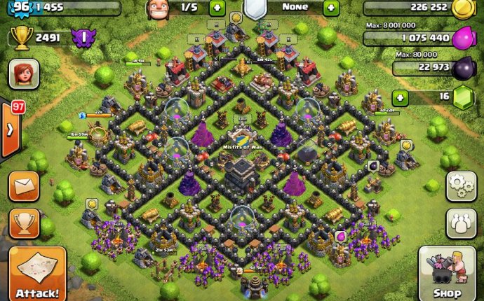 Town Hall level 9 Defense